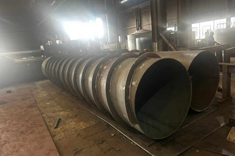 Boiler Cleaning Services | Manufacture & Install 2 Chimney Stacks