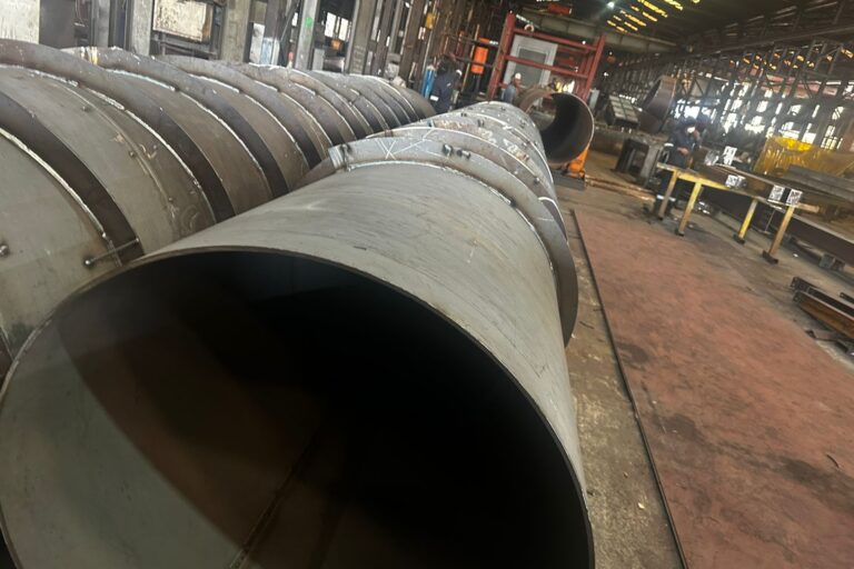 Boiler Cleaning Services | Manufacture & Install 2 Chimney Stacks